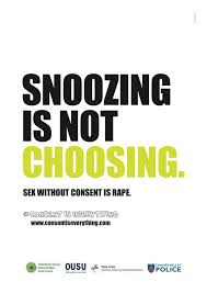 You can't consent if you are sleeping or passed out